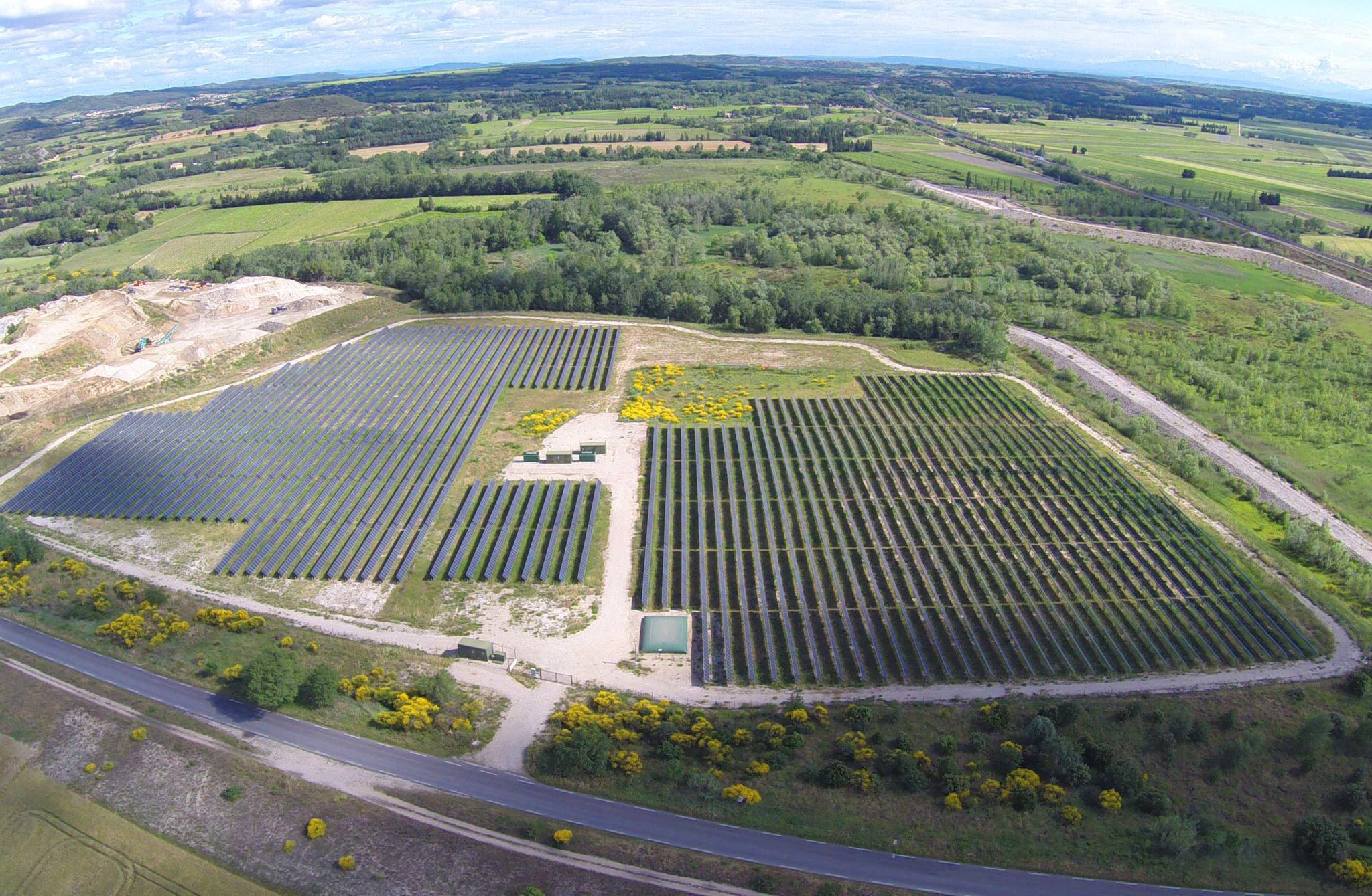 Ground mounted photovoltaic power plants